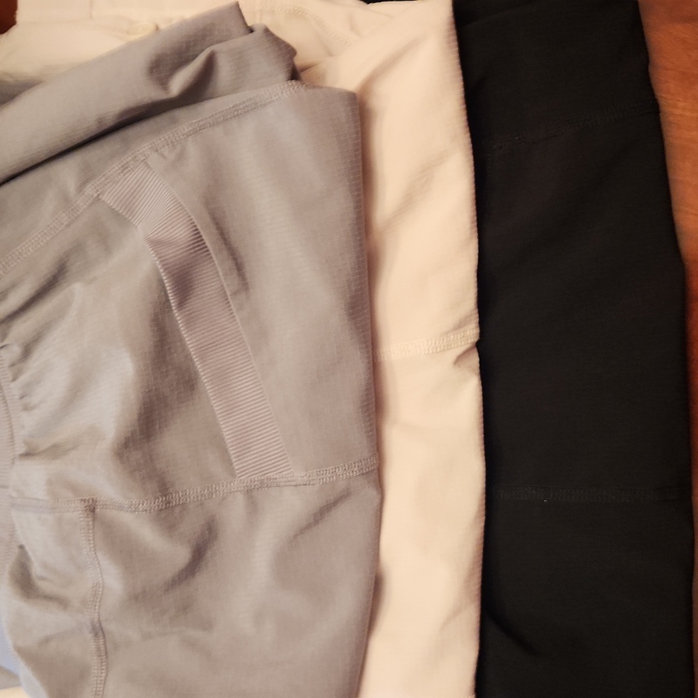 Bundle 3 Pair Athletic Shorts (Gray Tan And Black)